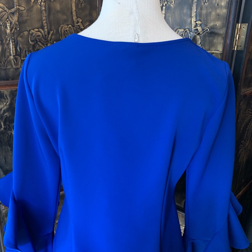Alberto Makali cobalt blue cocktail top - Picture 4 of 7